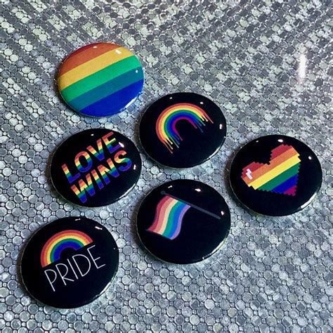 Gay Pride Rainbow Pin Pack Etsy Gay Pride Gay Pride Pin Rainbow Gay Pride