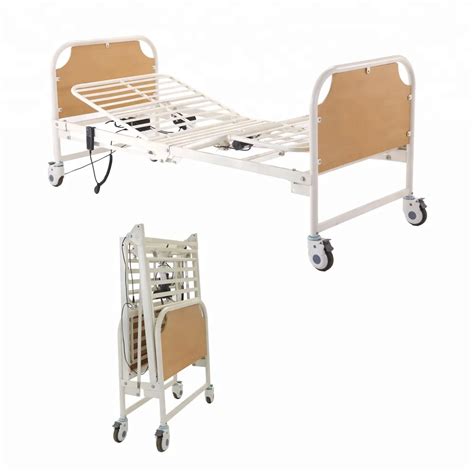 Hospital Equipment 2 Functions Electric Folding Hospital Bed - Buy Folding Hospital Bed,Hospital ...