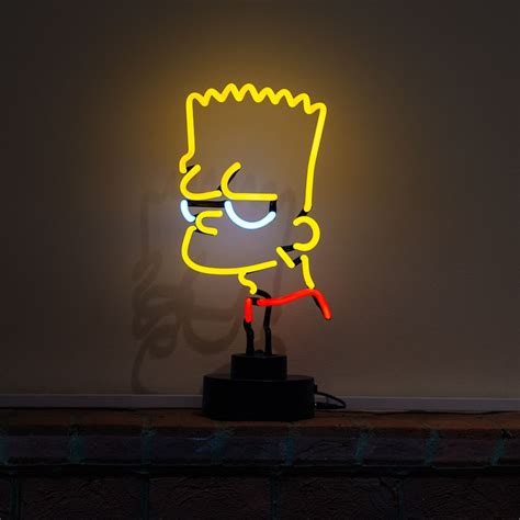 Custom Neon Signs Led Neon Signs Neon Wall Art Simpsons Art Pub Decor Neon Lamp Neon