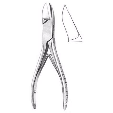 Liston Bone Cutting Forceps 17 0 Cm Curved JFU Industries