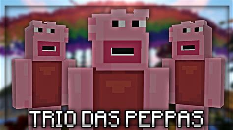 Trio Das Peppas No Bedwars Do Mushmc Tudo Pojav Youtube