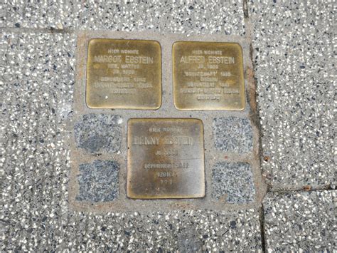 Pflege Der Stolpersteine Staatliche Realschule Dettelbach