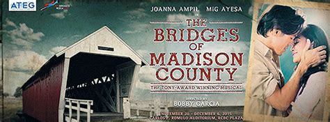 Catch The Tony Award Winning Musical The Bridges Of Madison County Live