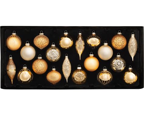 Glamour Glass Baubles 20 Pack We R Christmas