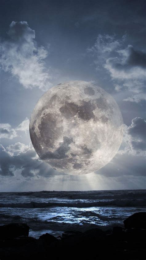 Android Moon Landscape Wallpapers Wallpaper Cave