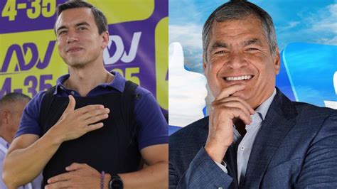 Daniel Noboa Y Rafael Correa Se Enfrentan En Redes