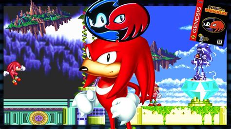 Sonic 3 A I R 4K Knuckles Hidden Palace Sky Sanctuary Zone