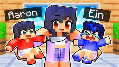 Aphmau becomes a MOM in Minecraft!? - Minecraft videos