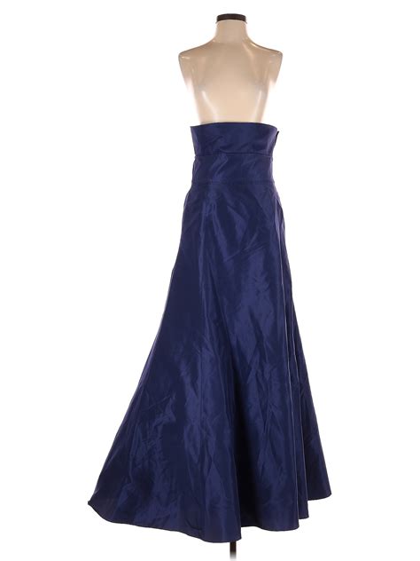 J Crew Collection 100 Silk Solid Navy Blue Cocktail Dress Size 4 81