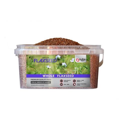 Nuba Whole Flaxseed Siemi Lniane Dla Koni Ca E Nasiona Lnu Kg