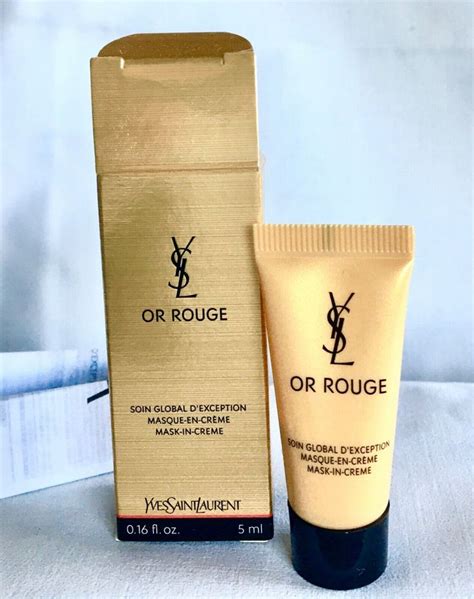 Yves Saint Laurent Or Rouge Masque En Creme Oz Ml Nib Ebay