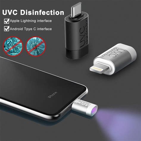 Uv Lights Portable Uvc Disinfection Led Light Mobile Phone Usb