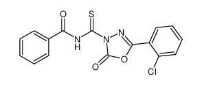 N Clorofenil Oxo Dihidro Oxadiazol Carbonotioil