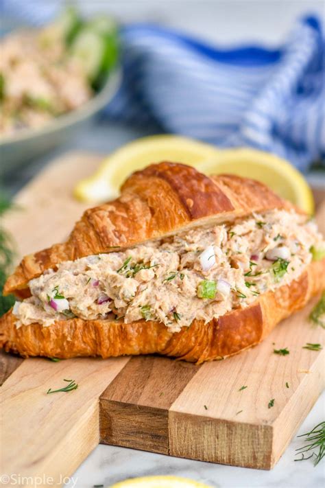 Salmon Salad Simple Joy