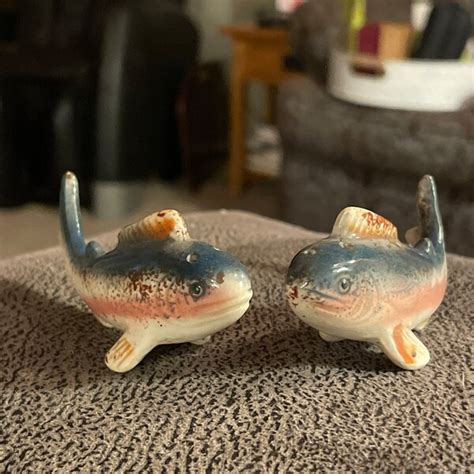 Fish Salt Pepper Etsy