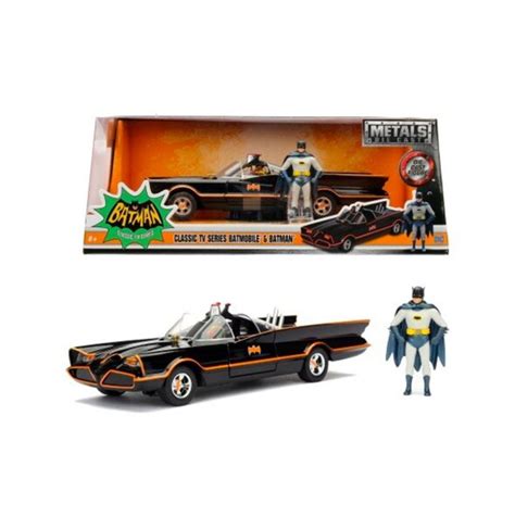 DC Comics: Batman 1966 - Classic Batmobile and Batman 1:24 Scale Set ...