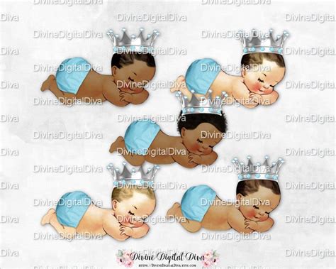 Scrapbooking Paper Party And Kids Papercraft 3 Skin Tones Sleeping Baby