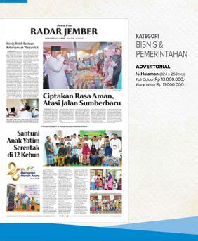 Jawa Pos Radar Jember Kab Jember Mbizmarket Co Id