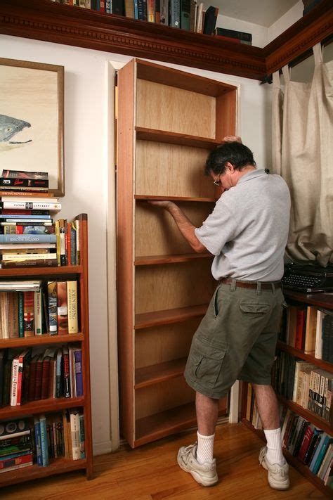 Hidden Pivot Bookcase Installation THISisCarpentry Bookcase Door