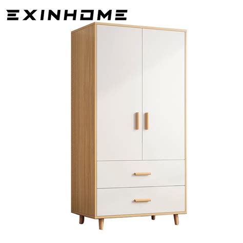 Exinhome Drawer Cabinet For Clothes Cabinet With Hanger For Clothes