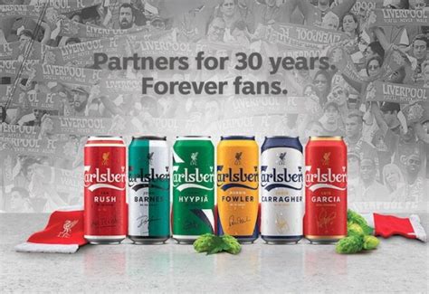 Carlsberg And Liverpool Fc Celebrate Years With Limited Edition Cans