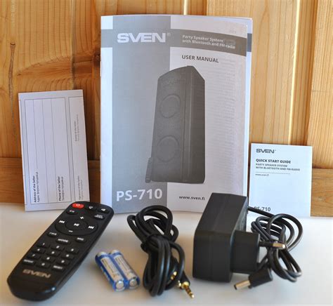 Обзор аудиосистемы Sven PS-710: что внутри звуковой башни / Аудио и ...