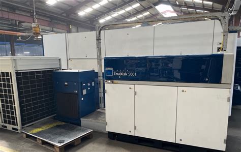 Trumpf TruLaser 5030 FIBER L56 5kW Laser Cutting Machine Used