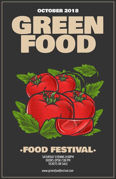 Placeit Food Festival Flyer Template