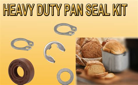 Amazon Heavy Duty Pan Seal Kit For Cuisinart Bread Maker Model Cbk