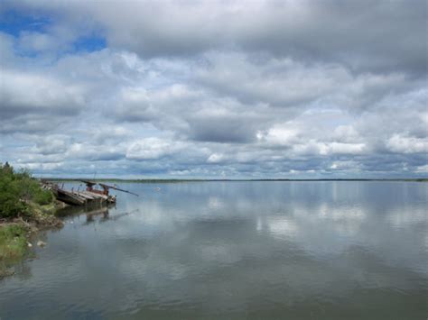 Levelock, AK : Relic on the river bank in Levelock Alaska photo ...