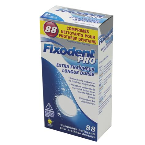 Fixodent Pro Comprim S Nettoyants Bte Pour Proth Se Dentaire Ex