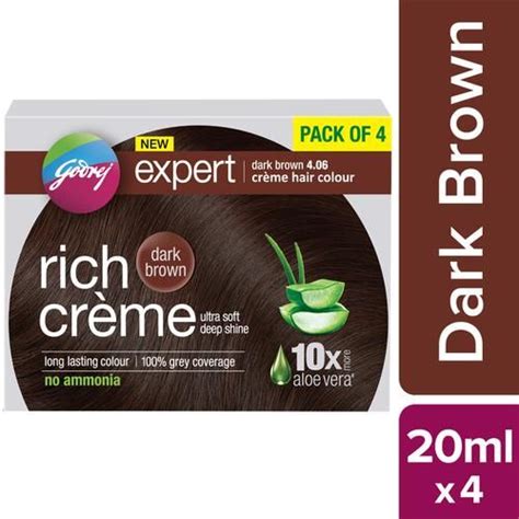 Buy Godrej Expert Rich Creme Hair Colour Dark Brown Long Lasting