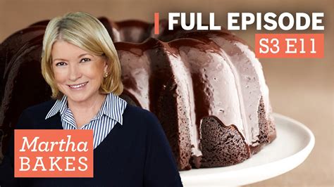 Martha Stewart Makes 4 Bundt Cakes Martha Bakes S3e11 Bundt Cakes Youtube