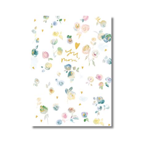FLORAL MOTHER'S DAY GREETING CARD – CONFETTIMYPARTY