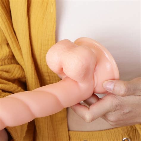 33 5CM Super Long Dildo Twisted Silicone Anal Plugs For Men Women
