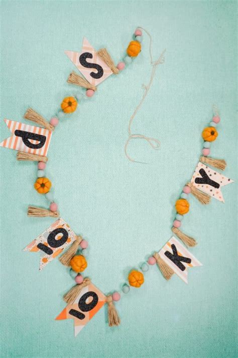 DIY Halloween Banner • Heather Handmade