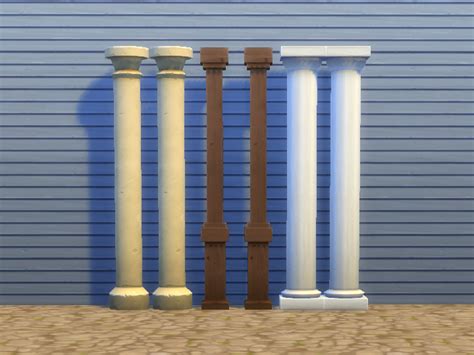 Three Decorative Columns – Sims 4 Updates -♦- Sims 4 Finds & Sims 4 ...