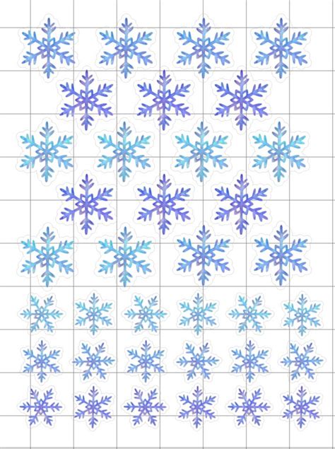 Edible Cutouts Arctic Animals and Snowflakes | Cupcake Cake Toppers ...
