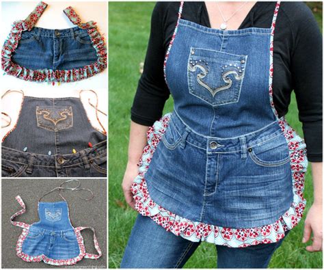 Denim Apron Upcycled Pictures Photos And Images For Facebook Tumblr