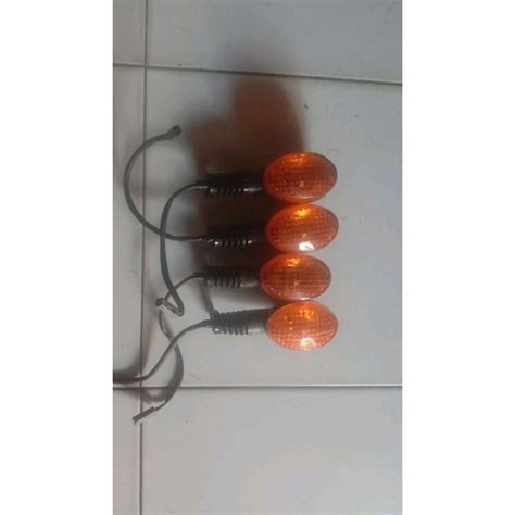 Jual Lampu Sein Sen KLX D Tracker 150 Cc Original Copotan Standar