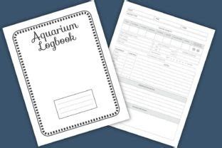 Aquarium Logbook Kdp Interior Graphic By Armanmojumdar Creative Fabrica