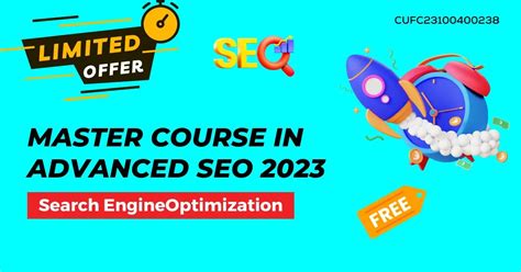 Master Course In Advanced Seo 2023 Search Engine Optimization Cigma