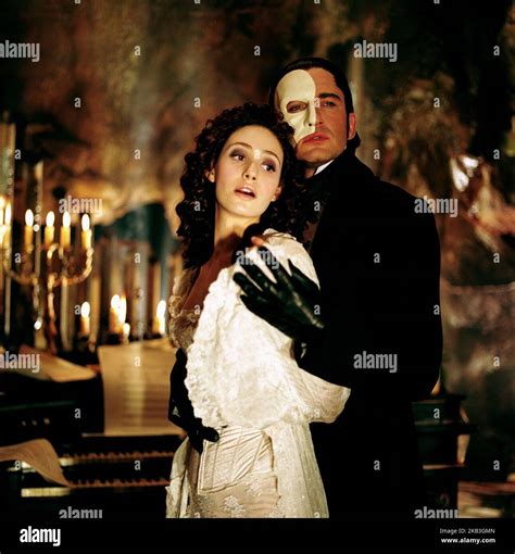 The Phantom Of The Opera Emmy Rossum Gerard Butler 2004 Stock Photo