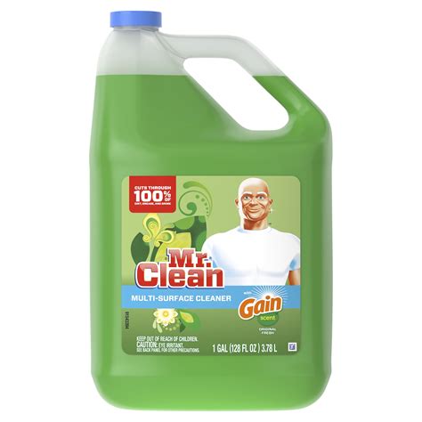 Mr Clean Multi Surface Cleaner With Gain Original Scent 128 Fl Oz