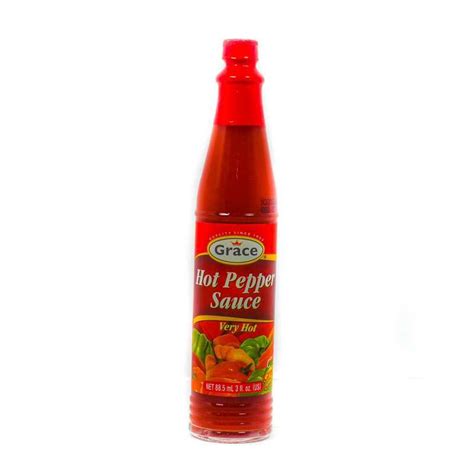 GRACE HOT PEPPER SAUCE 3OZS Grocery Shopping Online Jamaica