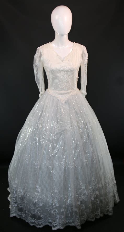 White Wedding Dress - Sparkle Costume