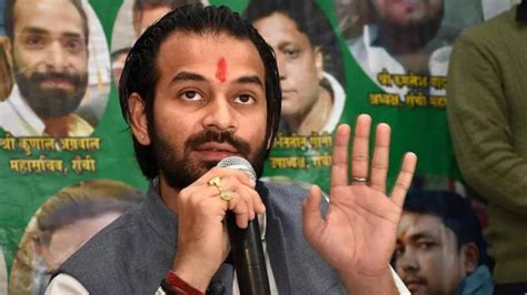 Tej Pratap Yadav Says Will Resign From Rjd After Meeting Party Chief