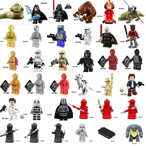 Серия Звездные войны Минифигурки блоки / штурмовики мандалорец солдаты ...