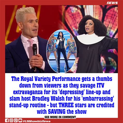 The Royal Variety Performance Gets A Thumbs Down From Viewers As They Savage Itv Extravaganza