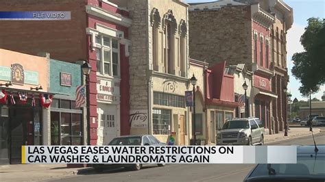 Las Vegas Eases Water Restrictions On Car Washes And Laundromats Youtube